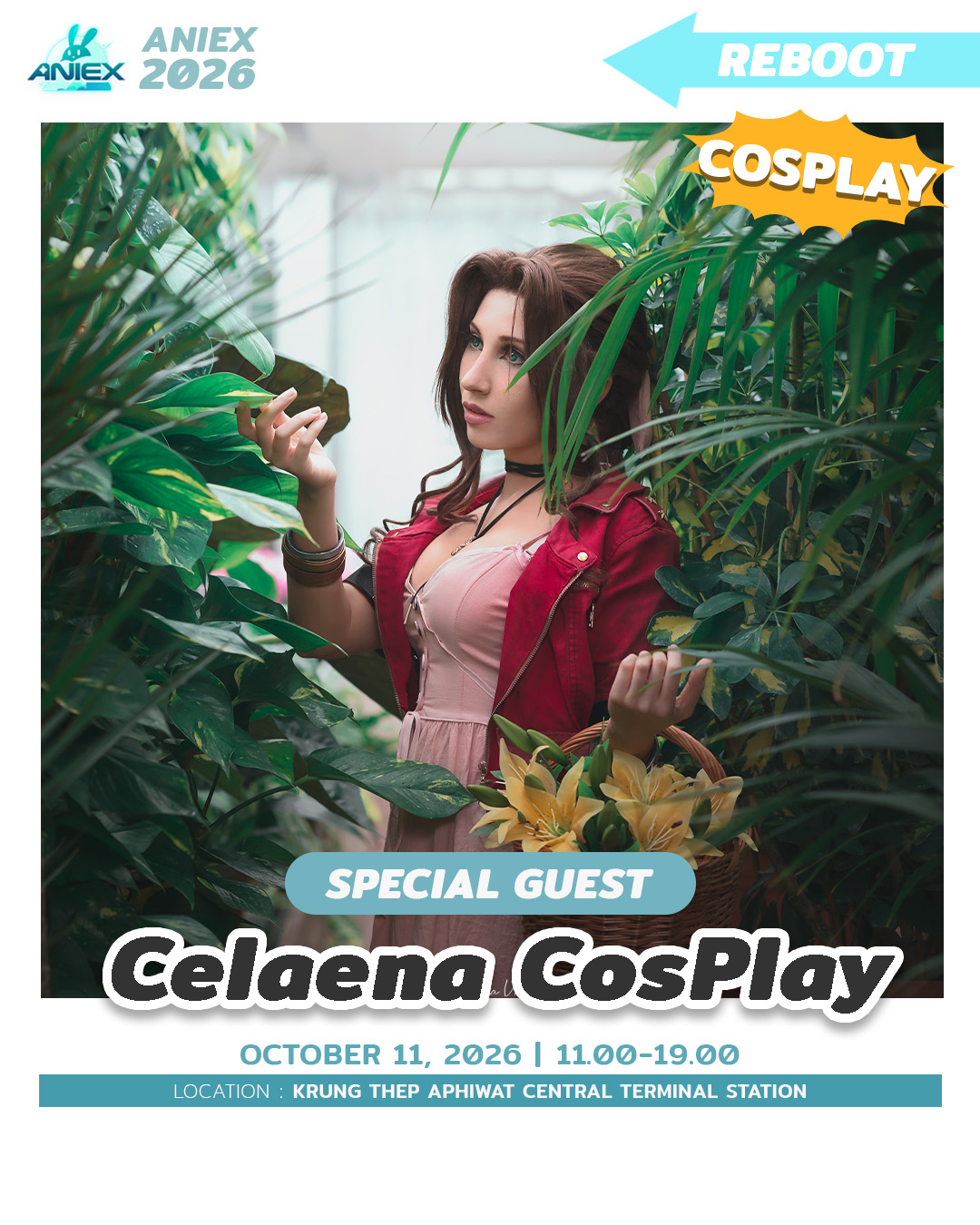 Celaena Cosplay มาพบกับเธอได้ที่ AniEx 2026